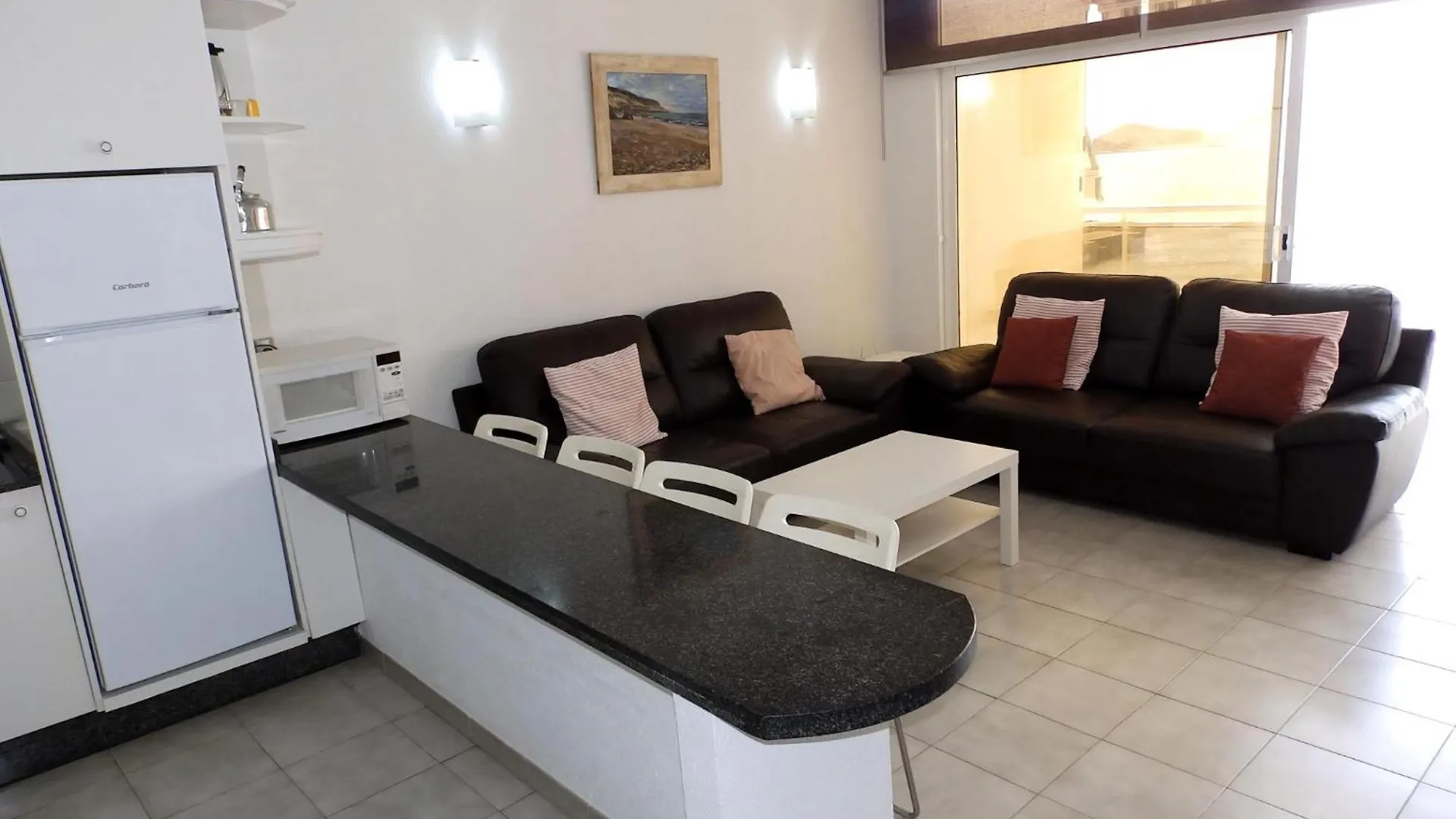 Geraeumige Ferienwohnung Mit Balkon Und Meerblick El Médano
